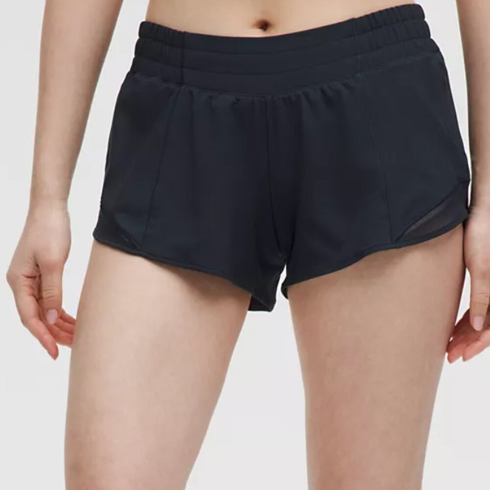 Lululemon Hotty Hot Short 2.5" True Navy sz 4